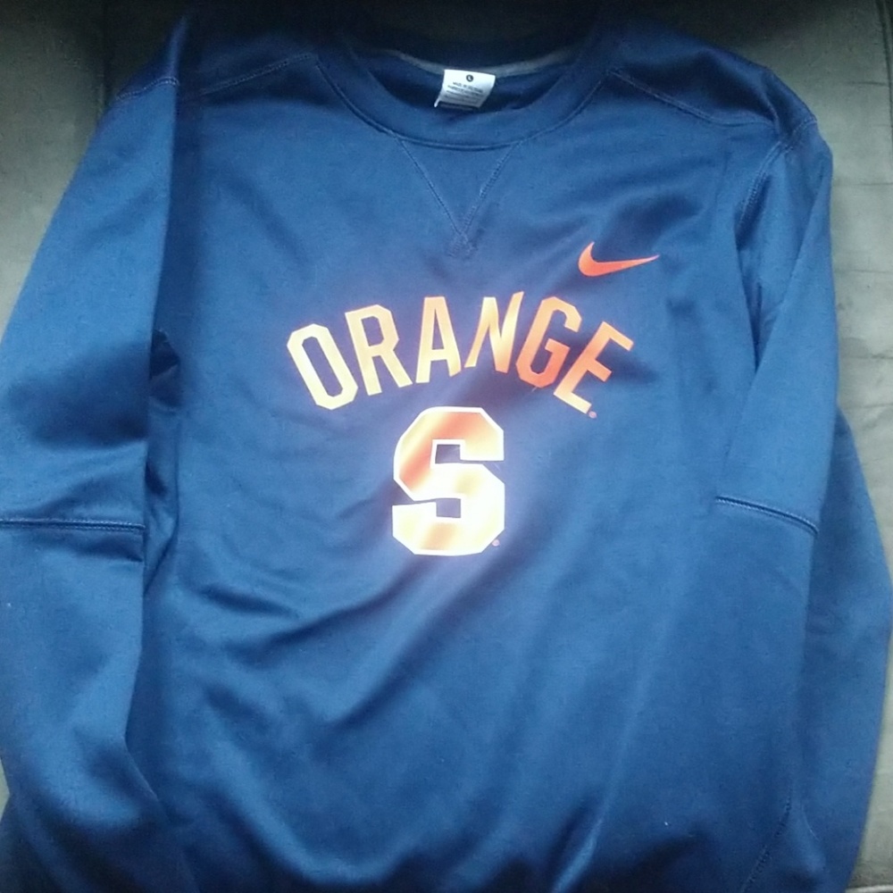 new Nike thermafit Syracuse orange sweatshirt